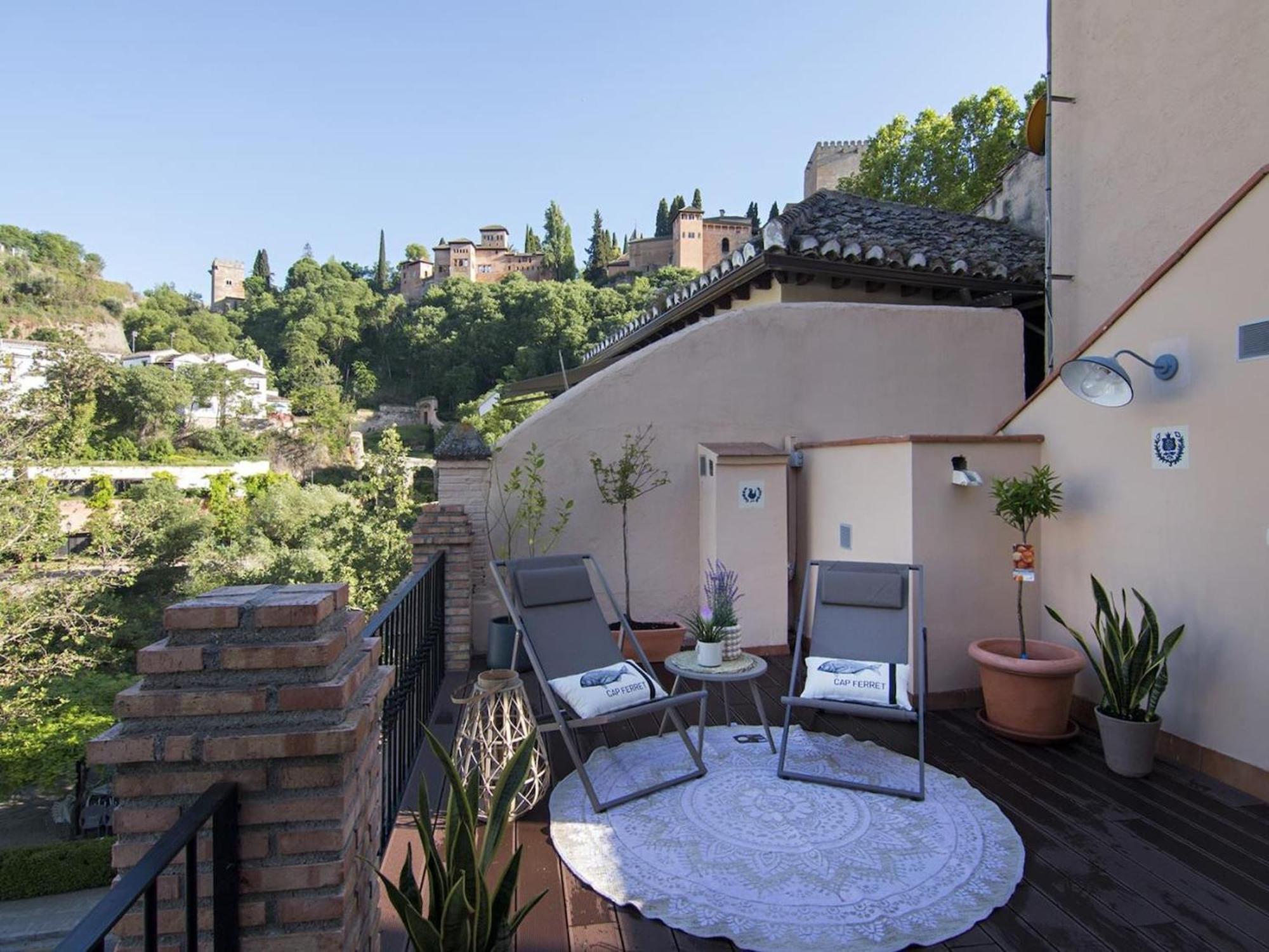 Villa Alhambra Boutique Terrace Granada Exterior foto